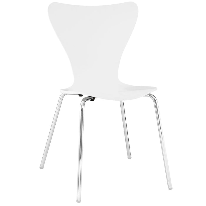 Ernie Dining Side Chair 537-WHI