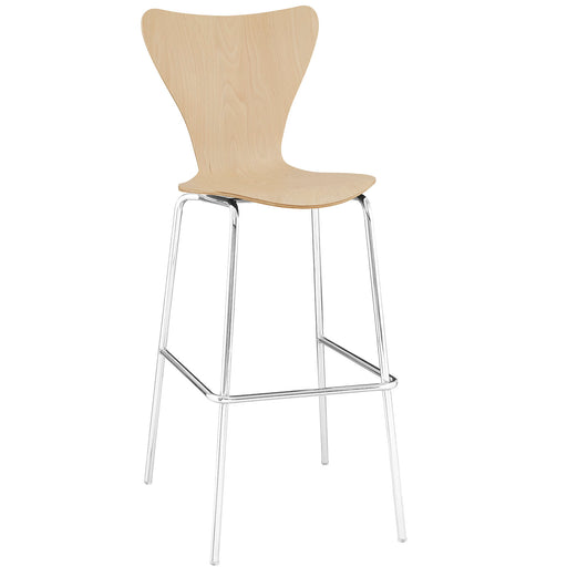 Ernie Wood Bar Stool 538-NAT