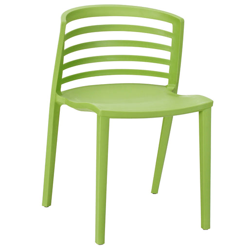 Curvy Dining Side Chair 557-GRN