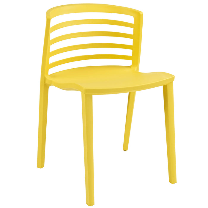 Curvy Dining Side Chair 557-YLW