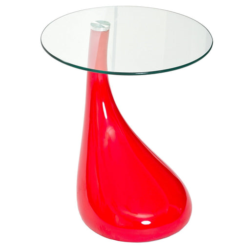 Teardrop Side Table 564-RED