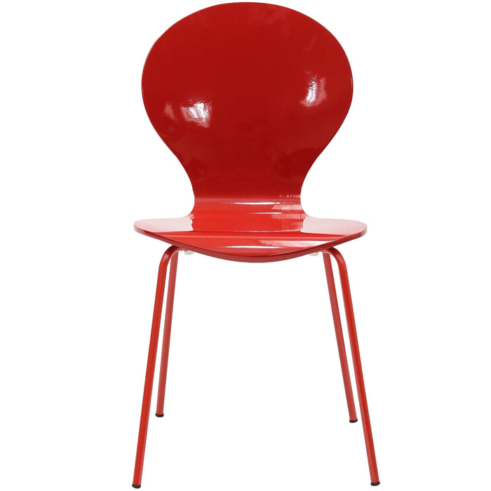 Insect Dining Wood Side Chair 574-RED