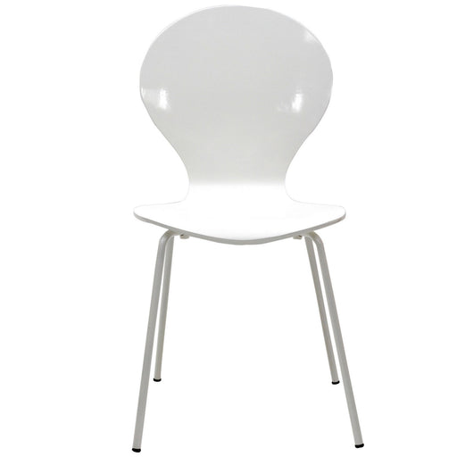 Insect Dining Wood Side Chair 574-WHI