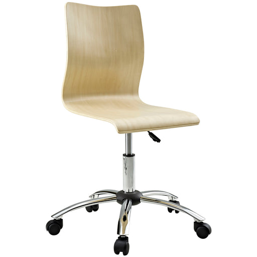 Fashion Armless Office Chair 575-NAT