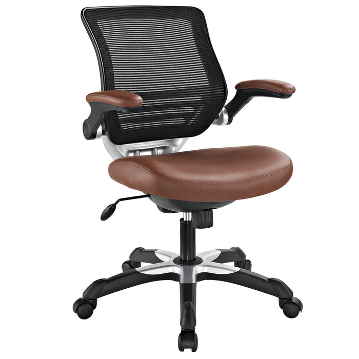 Edge Vinyl Office Chair 595-TAN