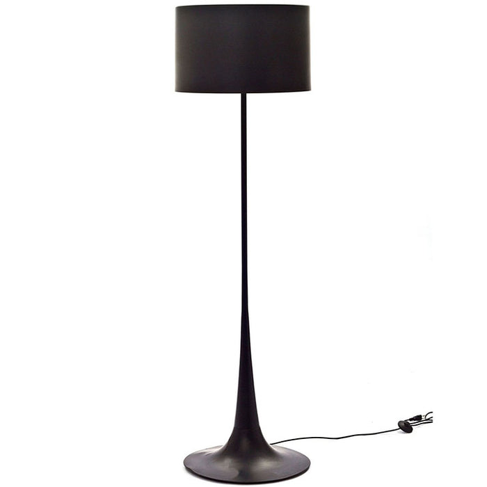 Silk Floor Lamp 603-BLK