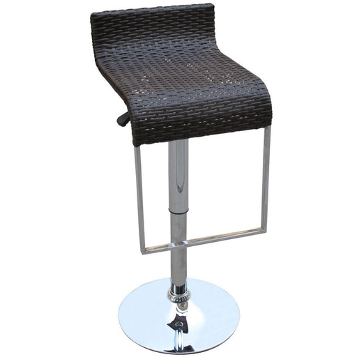 LEM Wicker Bar Stool 618-DBR