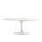 Lippa 78" Oval Fiberglass Dining Table 624-WHI