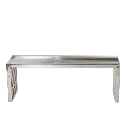 Gridiron Medium Stainless Steel Bench 625-SLV