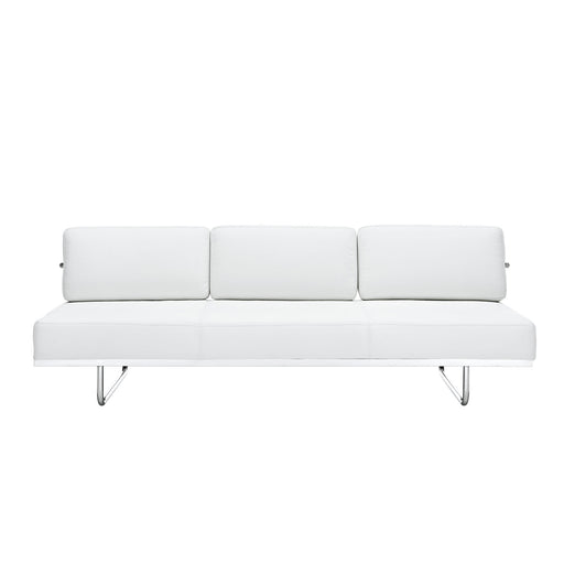 Charles Convertible Leather Sofa 626-WHI