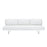 Charles Convertible Leather Sofa 626-WHI