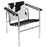 Charles Pony Hide Lounge Chair 633-BLP