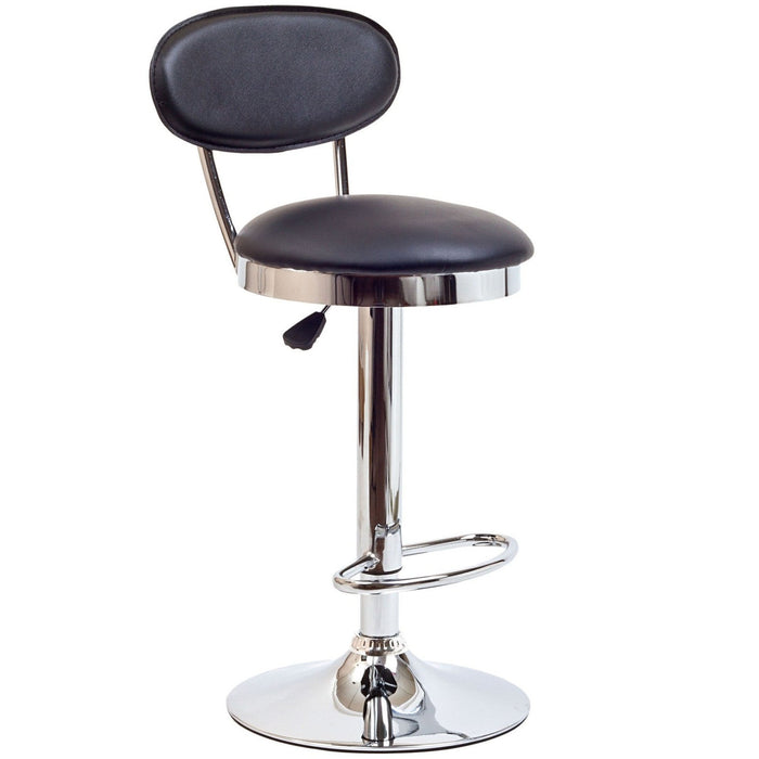 Retro Bar Stool 636-BLK