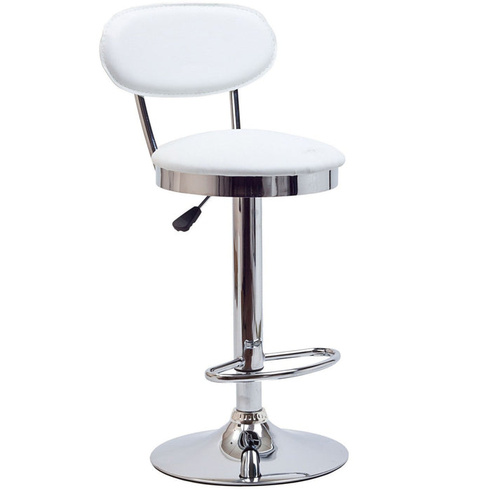 Retro Bar Stool 636-WHI