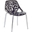 Stencil Dining Side Chair 651-BLK