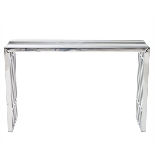 Gridiron Console Table 779-SLV