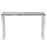 Gridiron Console Table 779-SLV