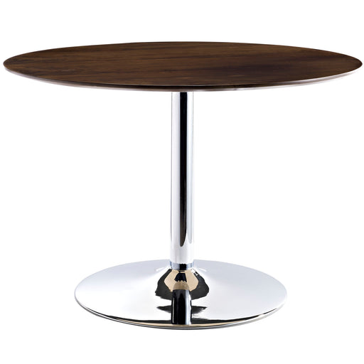 Rostrum Round Wood Top Dining Table 784-WAL