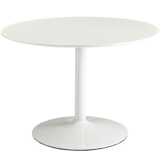 Revolve Round Wood Dining Table 785-WHI