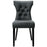 Silhouette Dining Vinyl Side Chair 812-BLK