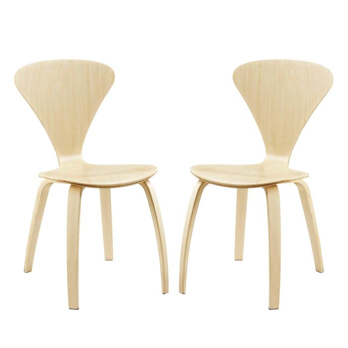 Vortex Dining Chairs Set of 2 899-NAT