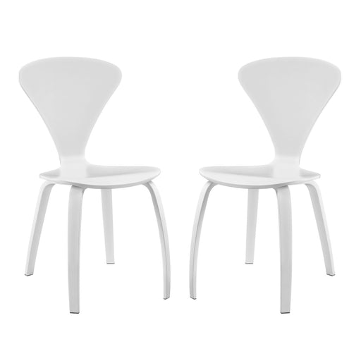 Vortex Dining Chairs Set of 2 899-WHI