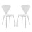 Vortex Dining Chairs Set of 2 899-WHI