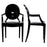 Casper Dining Armchairs Set of 2 905-BLK