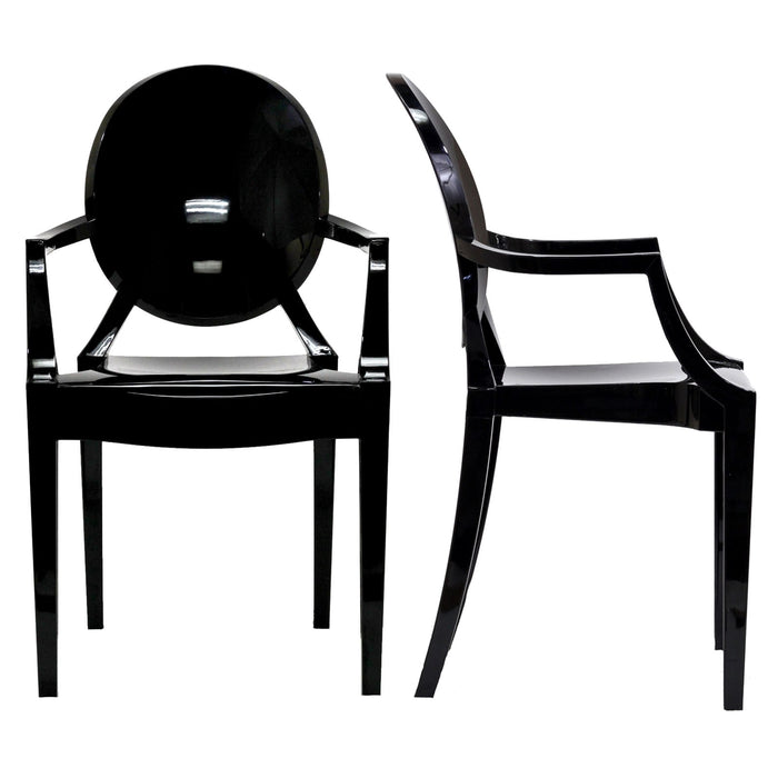 Casper Dining Armchairs Set of 2 905-BLK