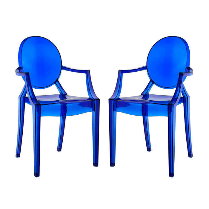 Casper Dining Armchairs Set of 2 905-BLU