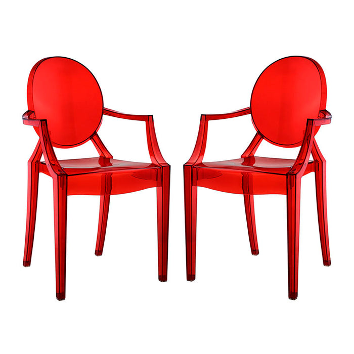 Casper Dining Armchairs Set of 2 905-RED