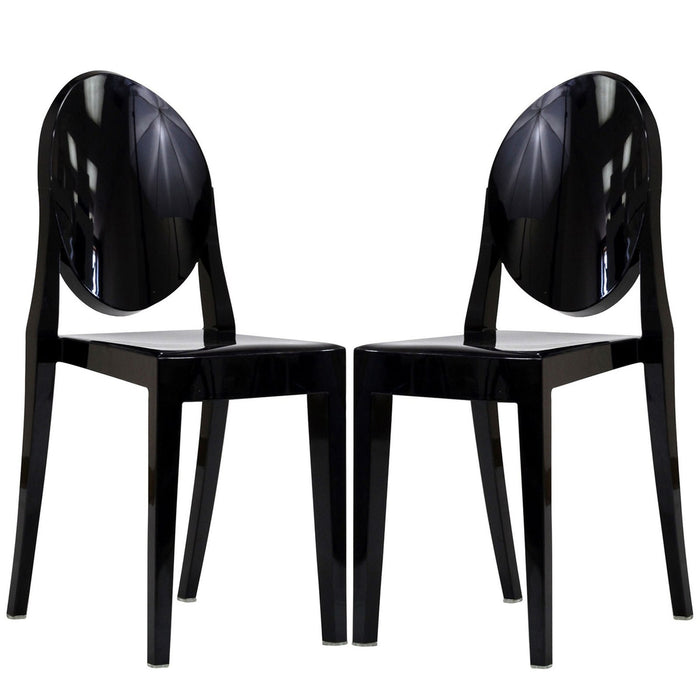 Casper Dining Chairs Set of 2 906-BLK