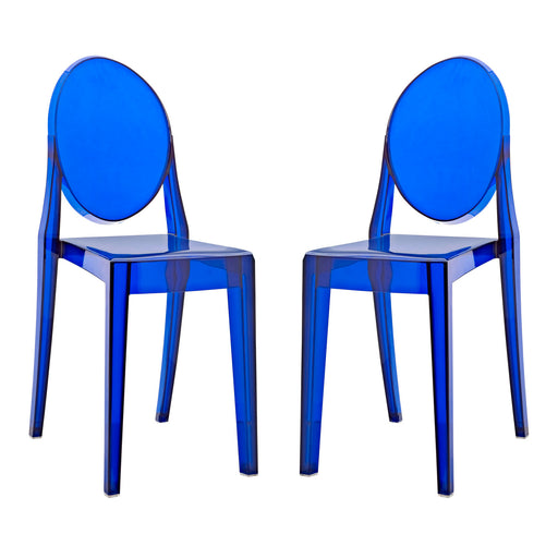 Casper Dining Chairs Set of 2 906-BLU