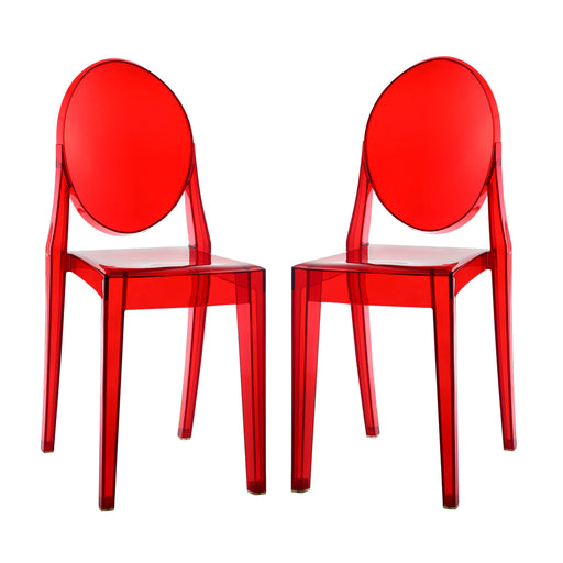 Casper Dining Chairs Set of 2 906-RED