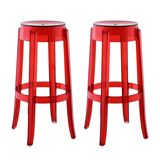 Casper Bar Stool Set of 2 909-RED