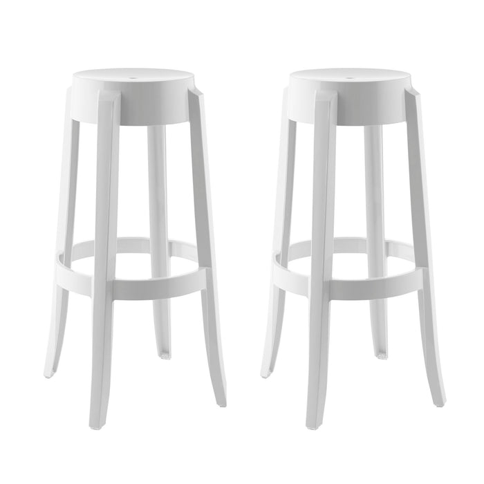 Casper Bar Stool Set of 2 909-WHI