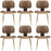 Fathom Dining Chairs Set of 6 910-WAL