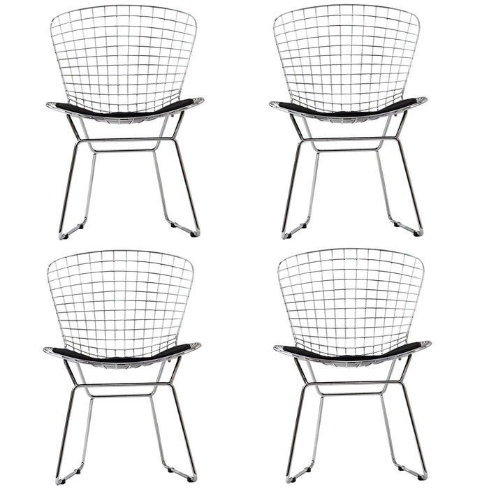 CAD Dining Chairs Set of 4 926-BLK