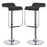 LEM Bar Stool Vinyl Set of 2 927-BLK