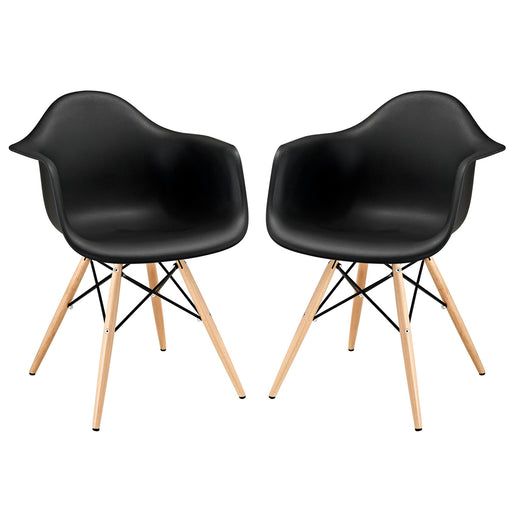 Pyramid Dining Armchair Set of 2 929-BLK