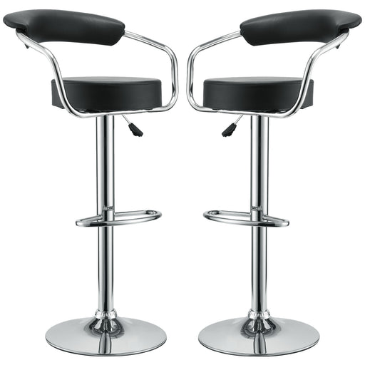 Diner Bar Stool Set of 2 930-BLK