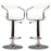 Diner Bar Stool Set of 2 930-WHI