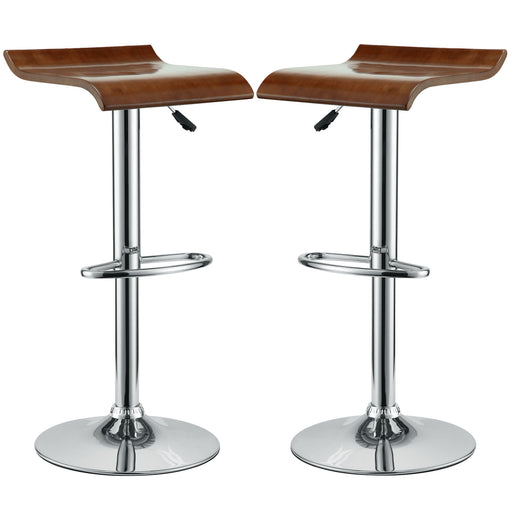 Bentwood Bar Stool Set of 2 936-OAK