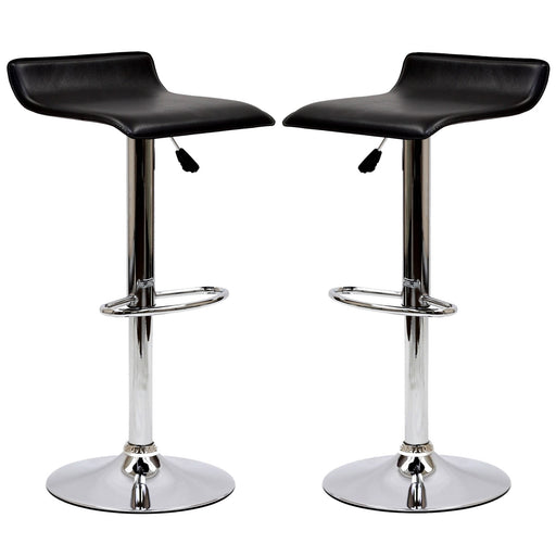 Gloria Bar Stool Set of 2 937-BLK