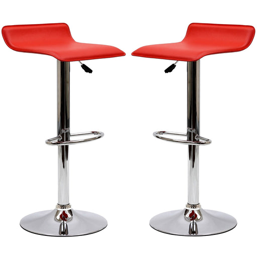 Gloria Bar Stool Set of 2 937-RED