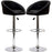 Marshmallow Bar Stool Set of 2 938-BLK