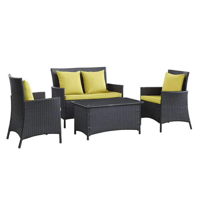 Flourish 4 Piece Outdoor Patio Sofa Set 964-EXP-PER-SET