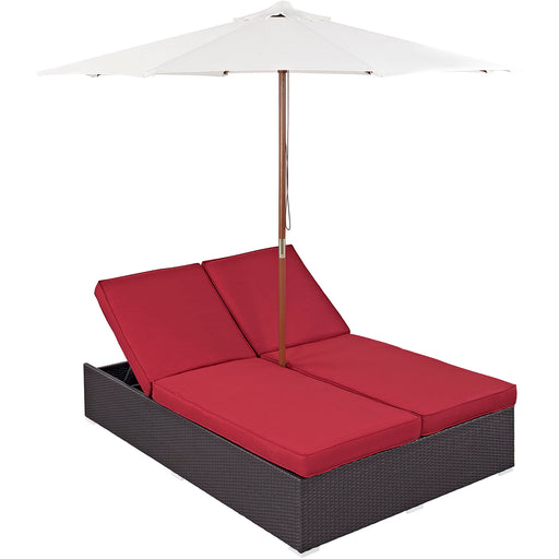 Arrival Outdoor Patio Chaise 980-EXP-RED