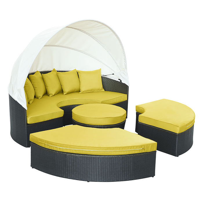 Quest Canopy Outdoor Patio Daybed 983-EXP-PER-SET