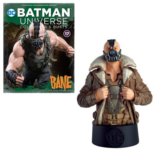 DC Batman Universe Dark Knight Rises Bane Bust & Mag. #17   